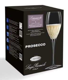 Luigi Bormioli Diamante Prosecco 220ml - Pk4