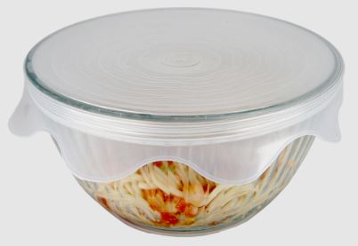Grand Fusion Microwave Food Covers - Silicone Vented Reusable Covers