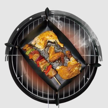 Grand Fusions Leakproof Non-stick Bbq Grill Mat BBQS & Outdoor Cooking The Cooks Kitchen 