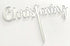 Cake Craft Acrylic Cake Topper - Christening Silver Cake Toppers The Cooks Kitchen 