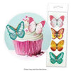 Cake Craft Mixed Butterfly Wafer Toppers 16pk