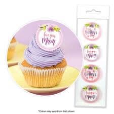 Cake Craft - Mother's Day Wafer Toppers Edible Decorations The Cooks Kitchen 