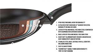 Essteele Per Salute Nonstick Induction Open French Skillet 26cm