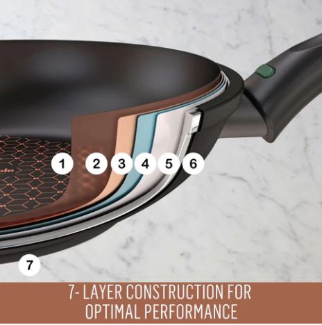 Essteele Per Salute Nonstick Induction Covered Sauté 32cm/5.7l