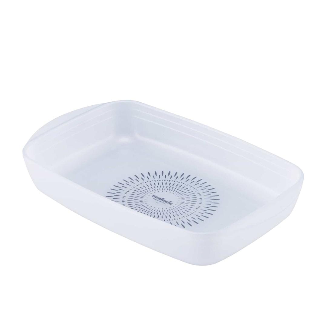 Essteele Glass Ceramic Non Stick Ovenware 2.3l Medium Rectangle Dish Oven to Tabletop The Cooks Kitchen 