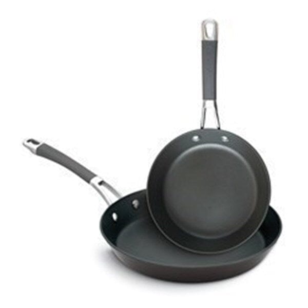 Anolon Endurance+ 20/26cm Open French Skillet Twin Pack Saucepans The Cooks Kitchen 