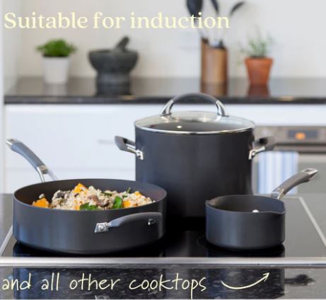 Anolon Endurance + Skillet Triple Pack - 20/24/28cm