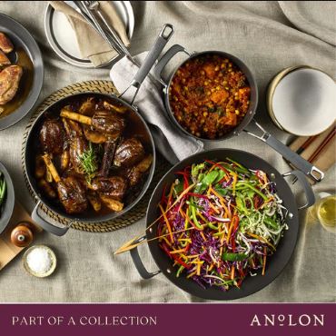 Anolon Endurance+ Nonstick Induction 6 Piece Cookware Set