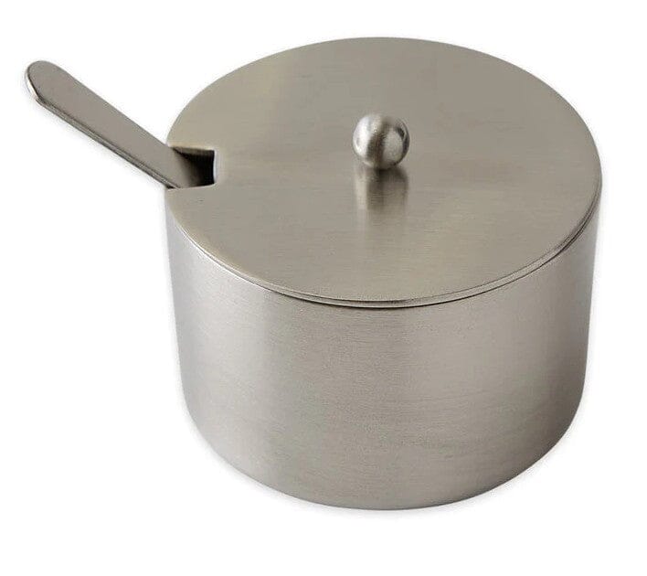 Rsvp Endurance Stainless Steel Salt Cellar With Spoon 59ml Herb & Spice Storage The Cooks Kitchen 