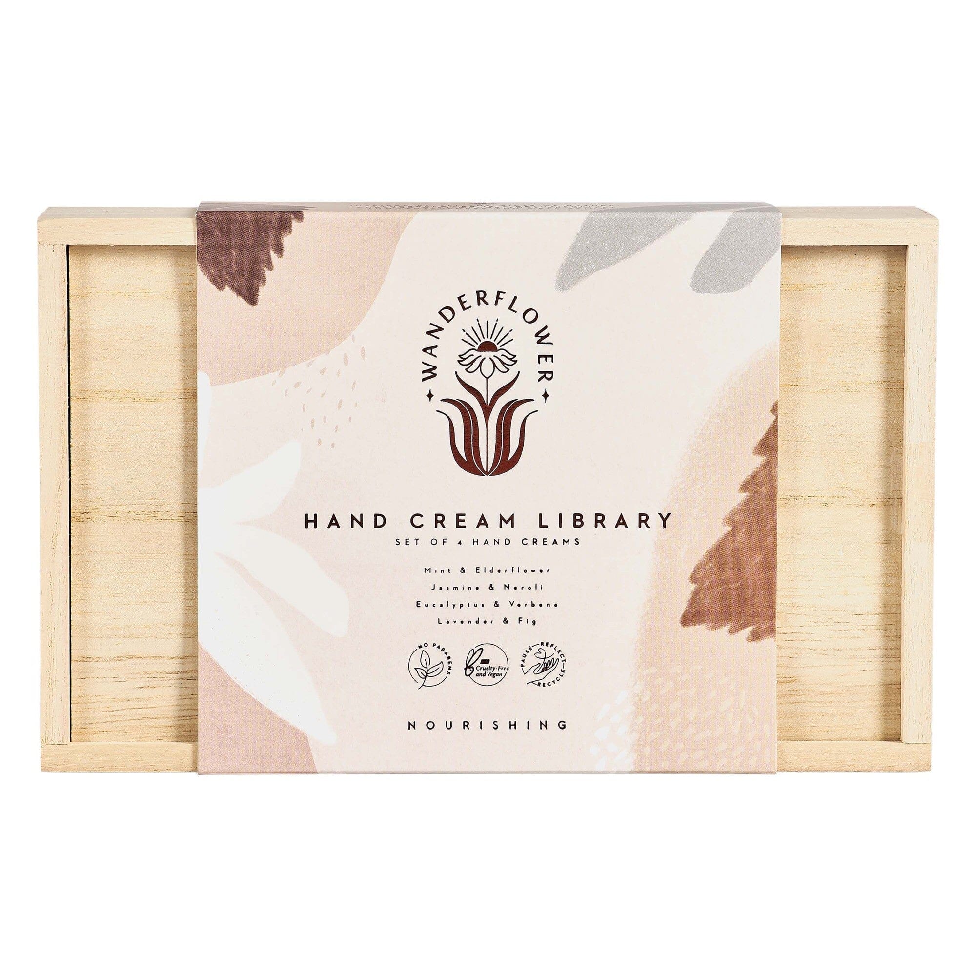 Wanderflower Hand Cream Library - S/4 Gift Ideas The Cooks Kitchen Mandurah 