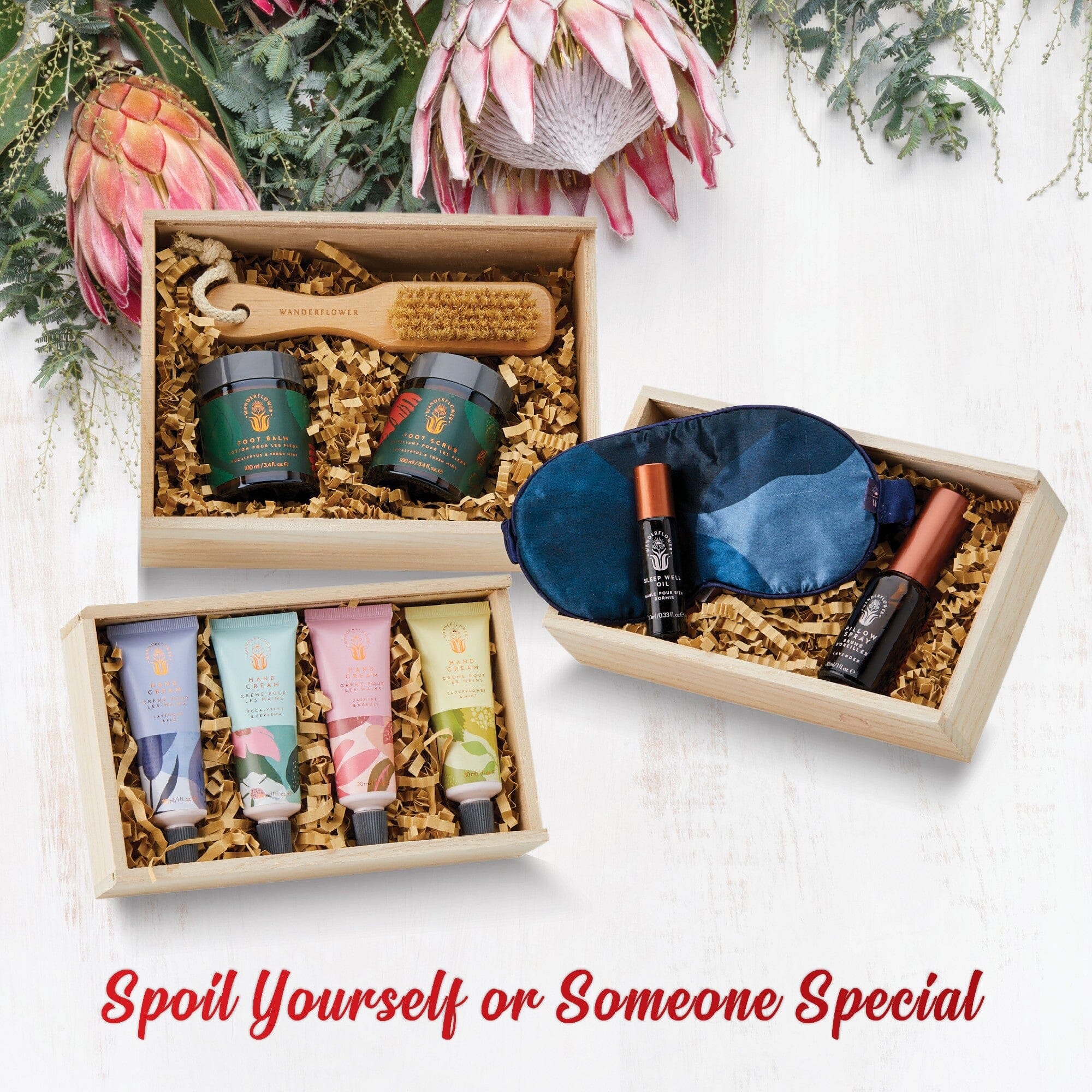 Wanderflower Hand Cream Library - S/4 Gift Ideas The Cooks Kitchen Mandurah 