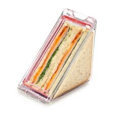 Joie Clear Sandwich Triangle Random Colour Picnicware The Cooks Kitchen 