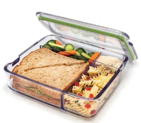 Joie 4 Compartment Clear Bento Random Colour Miscellaneous The Cooks Kitchen 