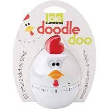 Joie Doodle Doo 60 Minute Kitchen Timer Thermometers The Cooks Kitchen 
