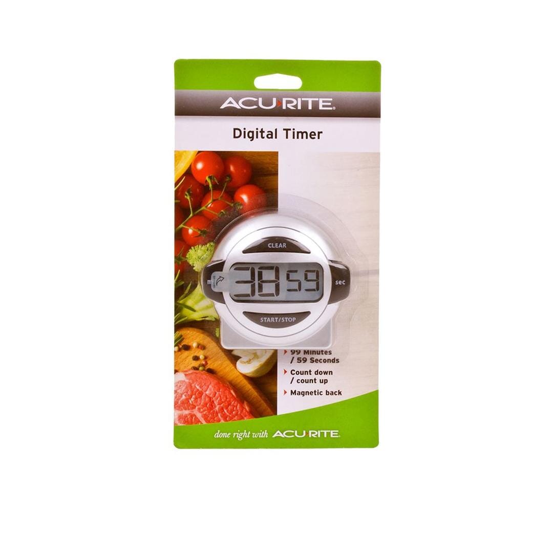 Acu-rite Digital Timer 100 Minutes Thermometers The Cooks Kitchen 