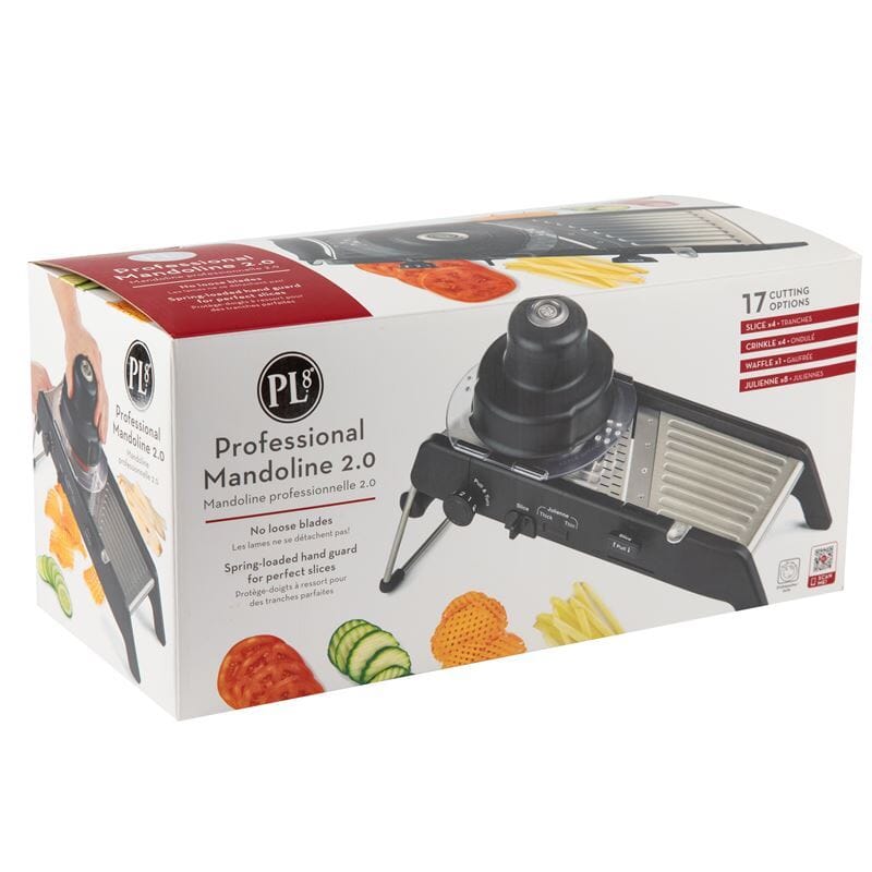 Progressive Pl8 Professional Mandoline Black Slicers - Choppers, Mincers & Mashers The Cooks Kitchen 