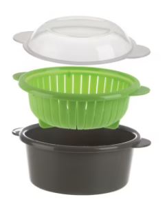 Progressive Prep Solutions Microwave Mini Steamer