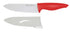 Savannah Ceramic Prep Knife Red With Sheath Utility Knives The Cooks Kitchen 