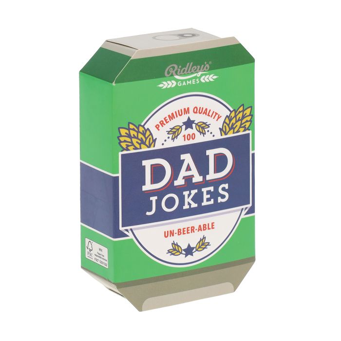 Ridleys 100 Dad Jokes Multi-coloured 6.6x3x10.9cm