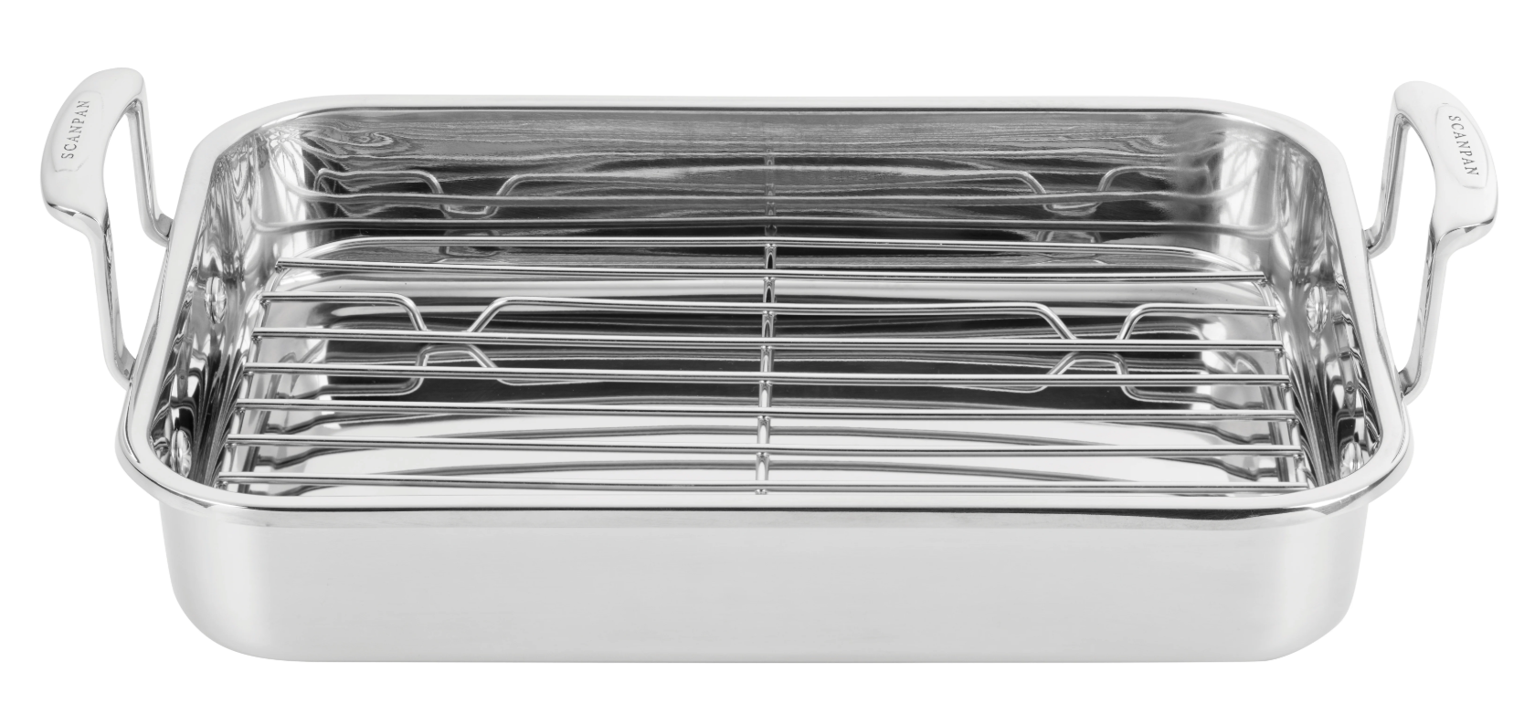 Scanpan Sts Roasting Pan With Rack 42x26cm