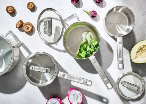 Scanpan Elektra 3pc Saucepan Set