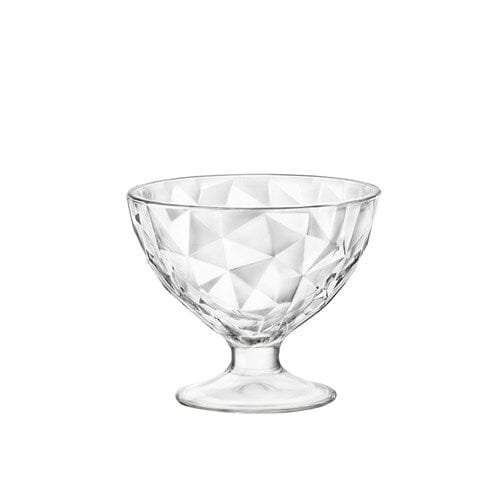 Bormioli Footed Diamond Bowl Bowls The Cooks Kitchen 