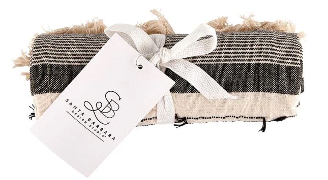Teatowel - Black/natural