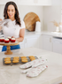 Funjobs Lady Bird Silicone Oven Mitts - 1 Pair