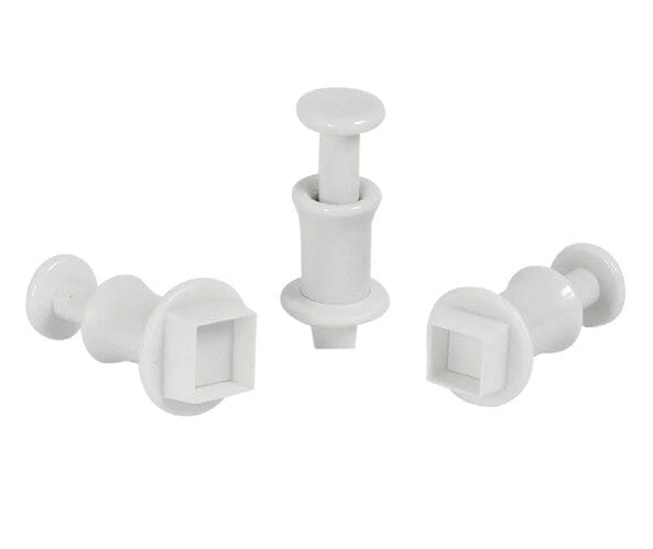 Bake Group Plunger Cutters - Square Fondant Cutters The Cooks Kitchen 