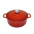 Chasseur Round French Oven 28cm/6.3ltr Inferno Red Oven to Tabletop The Cooks Kitchen 