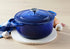 Chasseur Round French Oven 24cm Azure Enameled Cast Iron The Cooks Kitchen 