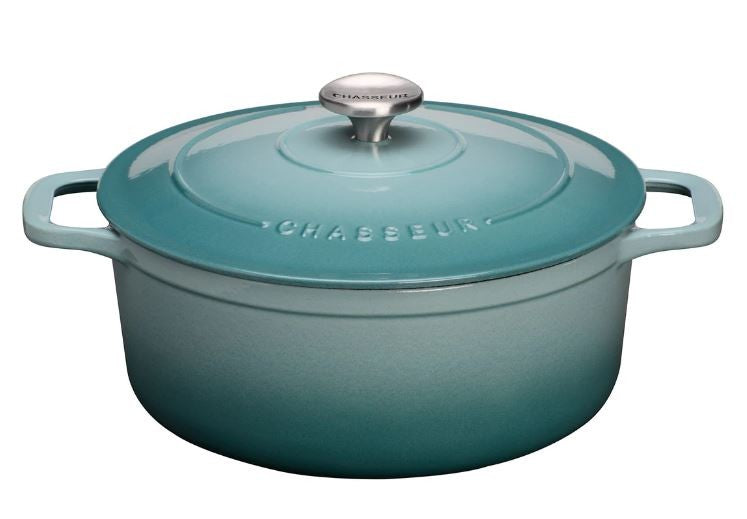 Chasseur Round French Oven 26cm/5l Quartz