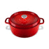 Chasseur Gourmet Round French Oven 26cm/5l - Crimson