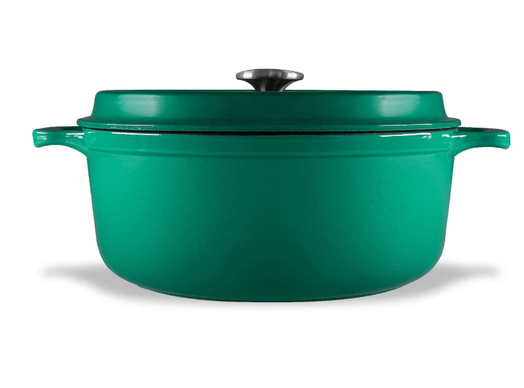 Chasseur Gourmet Round French Oven (jade) - 26cm/5l