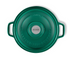 Chasseur Gourmet Round French Oven (jade) - 28cm/6l
