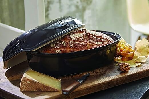 Emile Henry Artisan Bead Baker - Charcoal Equipment The Cooks Kitchen 