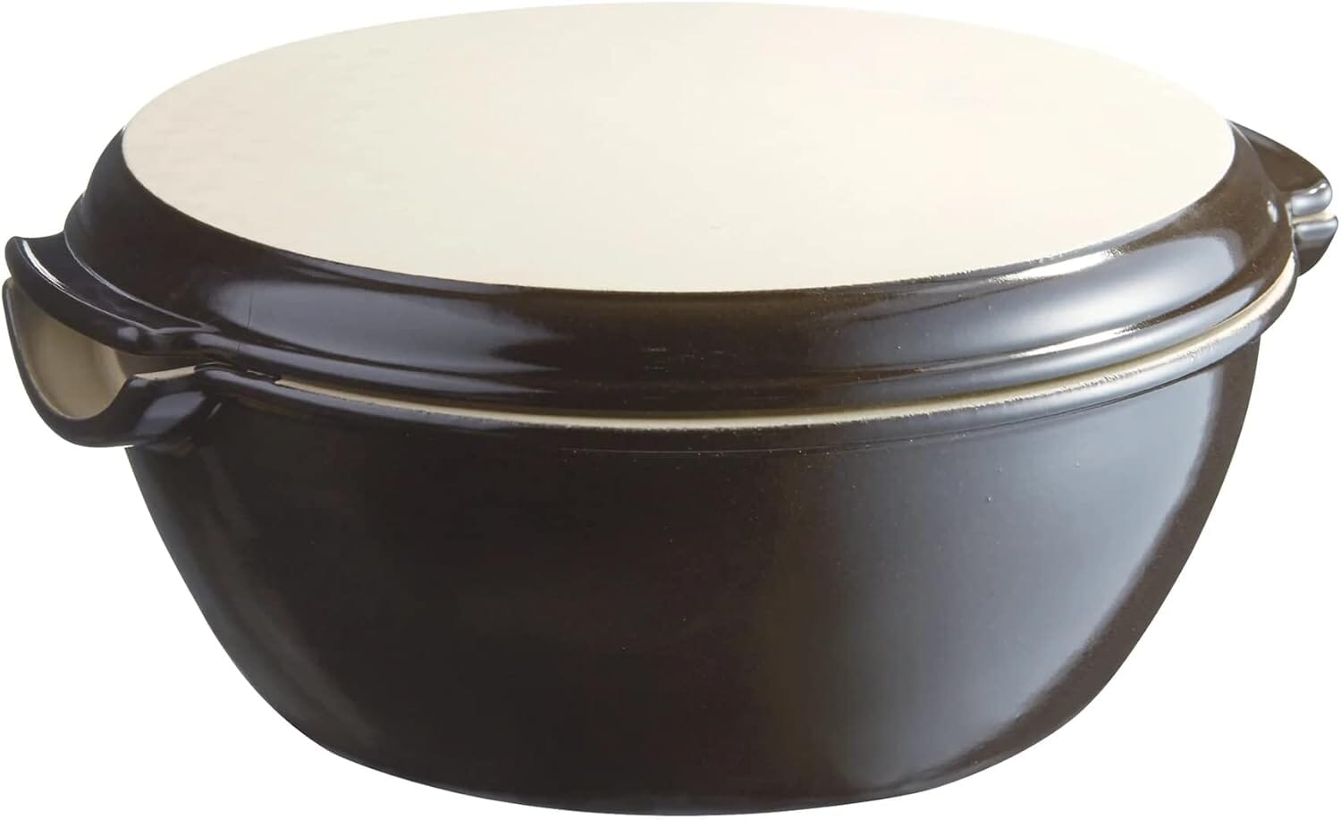 Emile Henry Round Bread Baker - Charcoal Equipment The Cooks Kitchen 