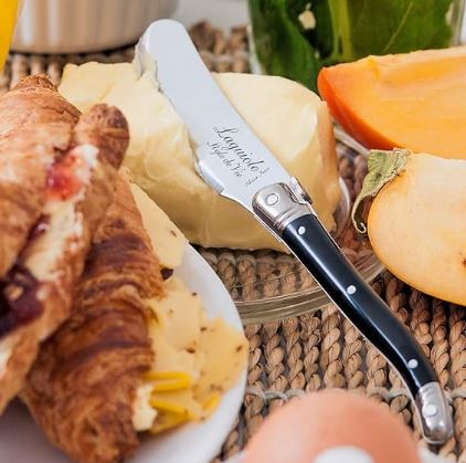 Andre Verdier Debutant Butter Knife - Black