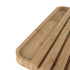 Pebbly Large Bread Board & Bread Knife Set - 36x26x2cm