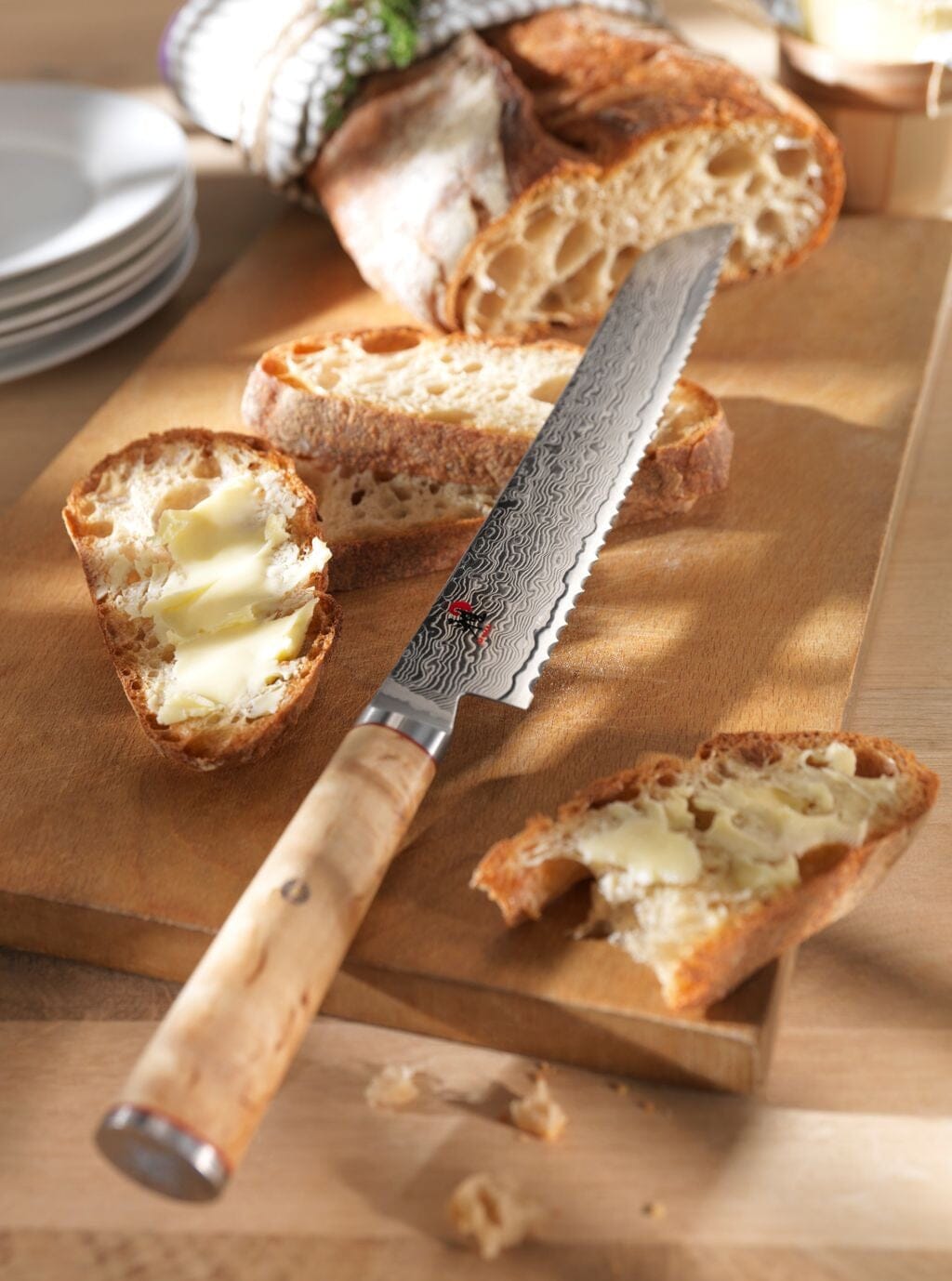 Miyabi 5000 Mcd Birchwood 23cm Bread Knife Bread Knives The Cooks Kitchen Mandurah 