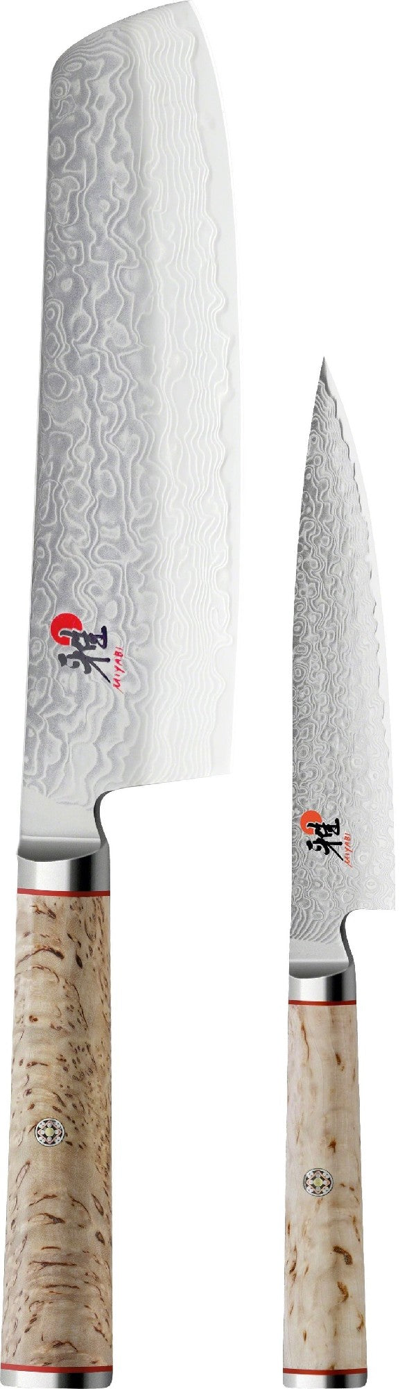 Miyabi 5000mcd Birchwood Nakiri & Shotoh Knife Set 2 Piece