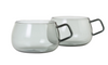 Adhoc Set Of 2 Yuna Glass Tea Cup 400ml