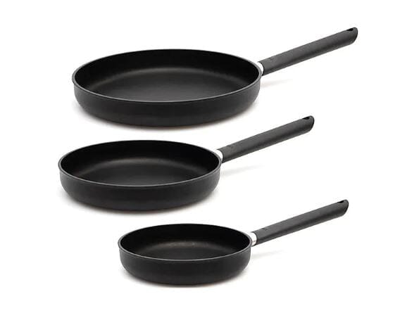Woll Eco Lite Induction Fixed Handle Triple Frypan Set Induction Cookware Sets The Cooks Kitchen Mandurah 