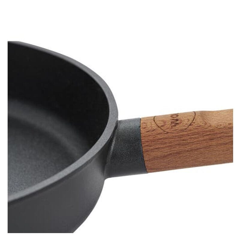 Woll Eco Logic With Woooden Handle - Saute Pan 28cm 3.5l Frypan - Chef Pan - Saute Pan The Cooks Kitchen 