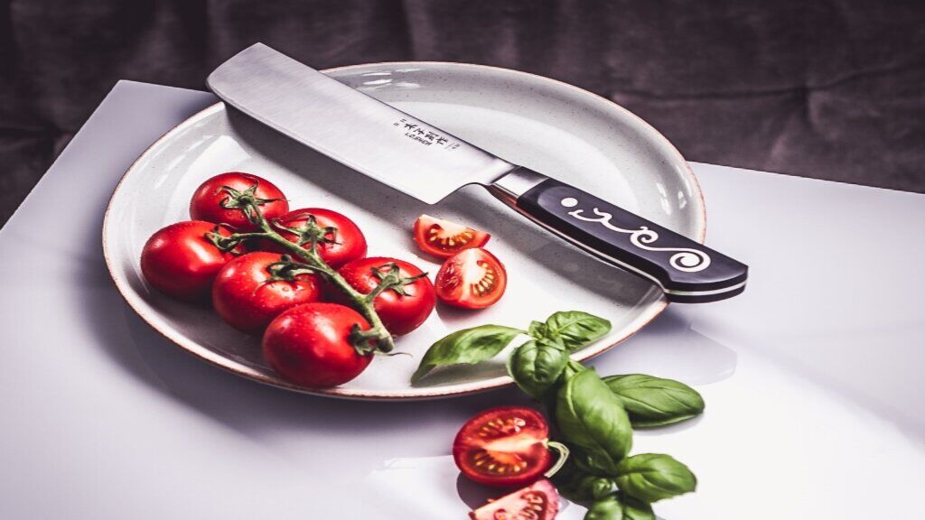 I O Shen Broad Blade (nikiri) Vegetable Knife 165mm