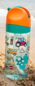 Antibacterial Tritan Straw Bottle - Transportation 400ml Drink Bottles The Cooks Kitchen 