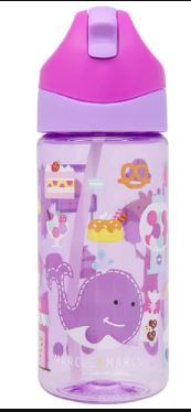 Antibacterial Tritan Straw Bottle - Lolly 400ml