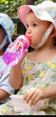 Antibacterial Tritan Straw Bottle - Lolly 400ml