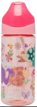 Antibacterial Tritan Straw Bottle - Little Fairy 400ml Drink Bottles The Cooks Kitchen 