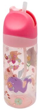 Antibacterial Tritan Straw Bottle - Little Fairy 400ml Drink Bottles The Cooks Kitchen 